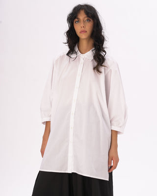 Drop Sleeve Organic Cotton Shirtdress