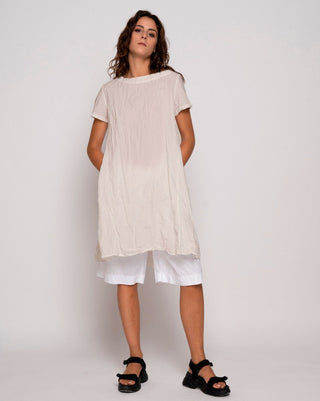 Organic Crinkle Babydoll Dress - Baci Fashion