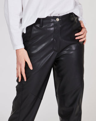 Classic Faux Leather Pants