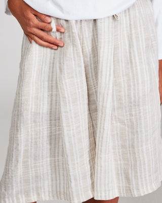 Striped Organic Cotton Shorts