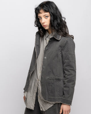 Cotton Washed Solid Jacket