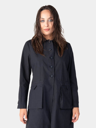 Bellow Pocket Longline Jacket - Baci Fashion