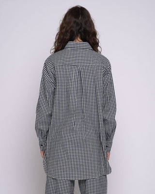 Checker Button-Up Shirt - Baci Fashion