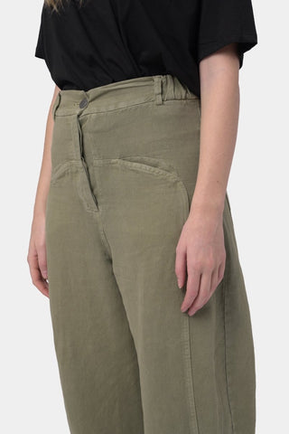 Cotton Linen Cargo Pants - Baci Fashion
