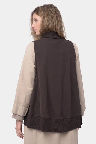 Cotton Linen Cargo Sweater Vest - Baci Fashion