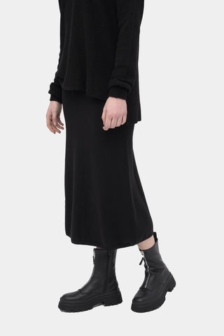 Elastic Drawstring Maxi Skirt - Baci Fashion