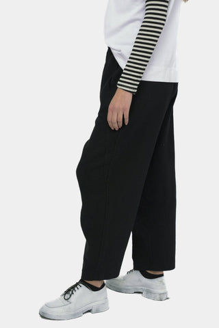 Elastic Waist Cotton Pant - Baci Fashion