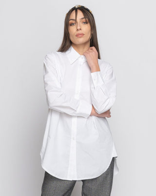 Godet Hem Button-Up Shirt - Baci Fashion