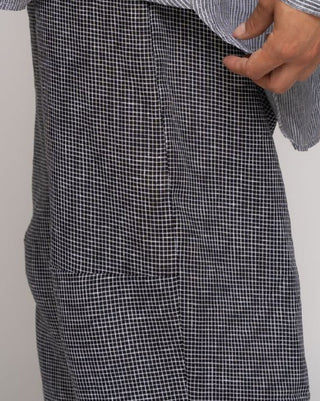 Micro Checker Drawstring Culottes - Baci Fashion