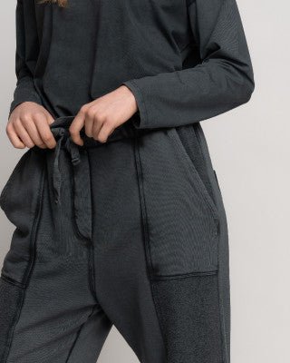 Panelled Seamed Sweatpant - Baci Fashion