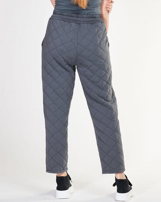 Quilted Elastic Drawstring Sweatpant - Baci Fashion