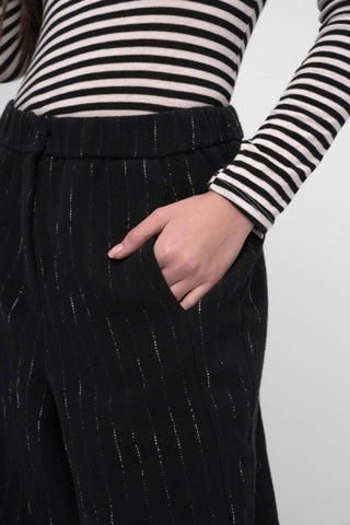 Striped Wide Leg Pant - Baci Fashion