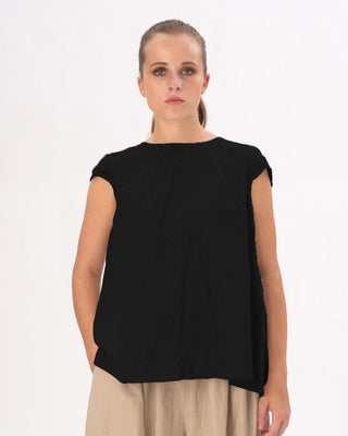 Tiered Waist Ruffled Organic Shirt - Baci Fashion