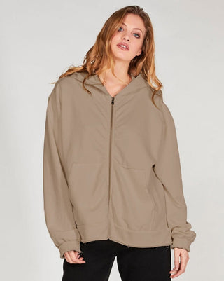 Zip-Up Hooded Sweatershirt - Baci Online Store